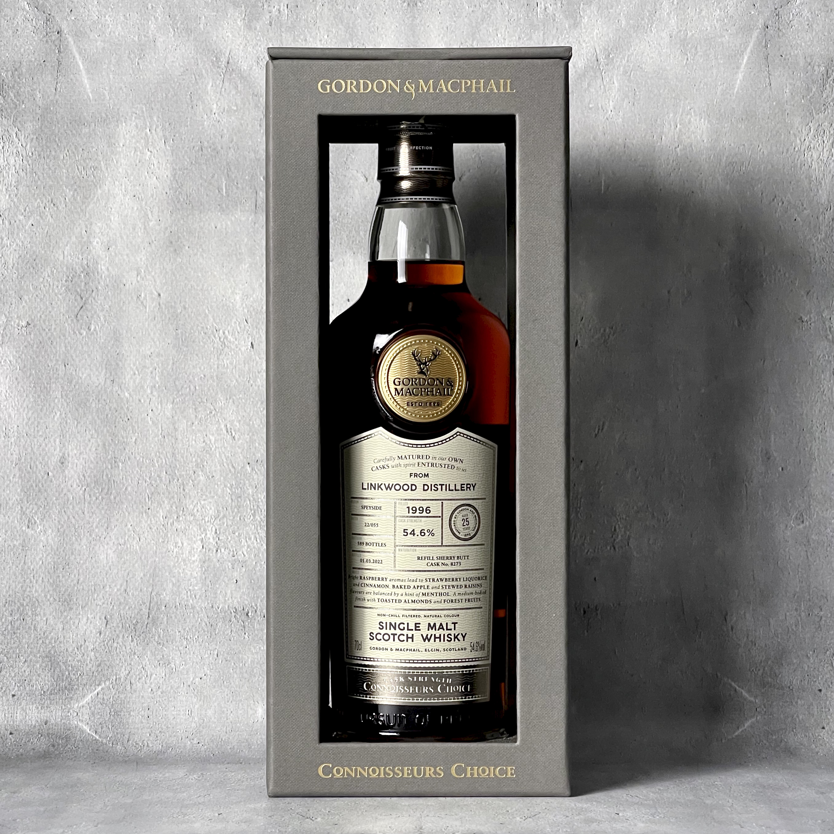 WHISKY LOVERS ONLINESHOP / リンクウッド 1996 25年 リフィルシェリー 