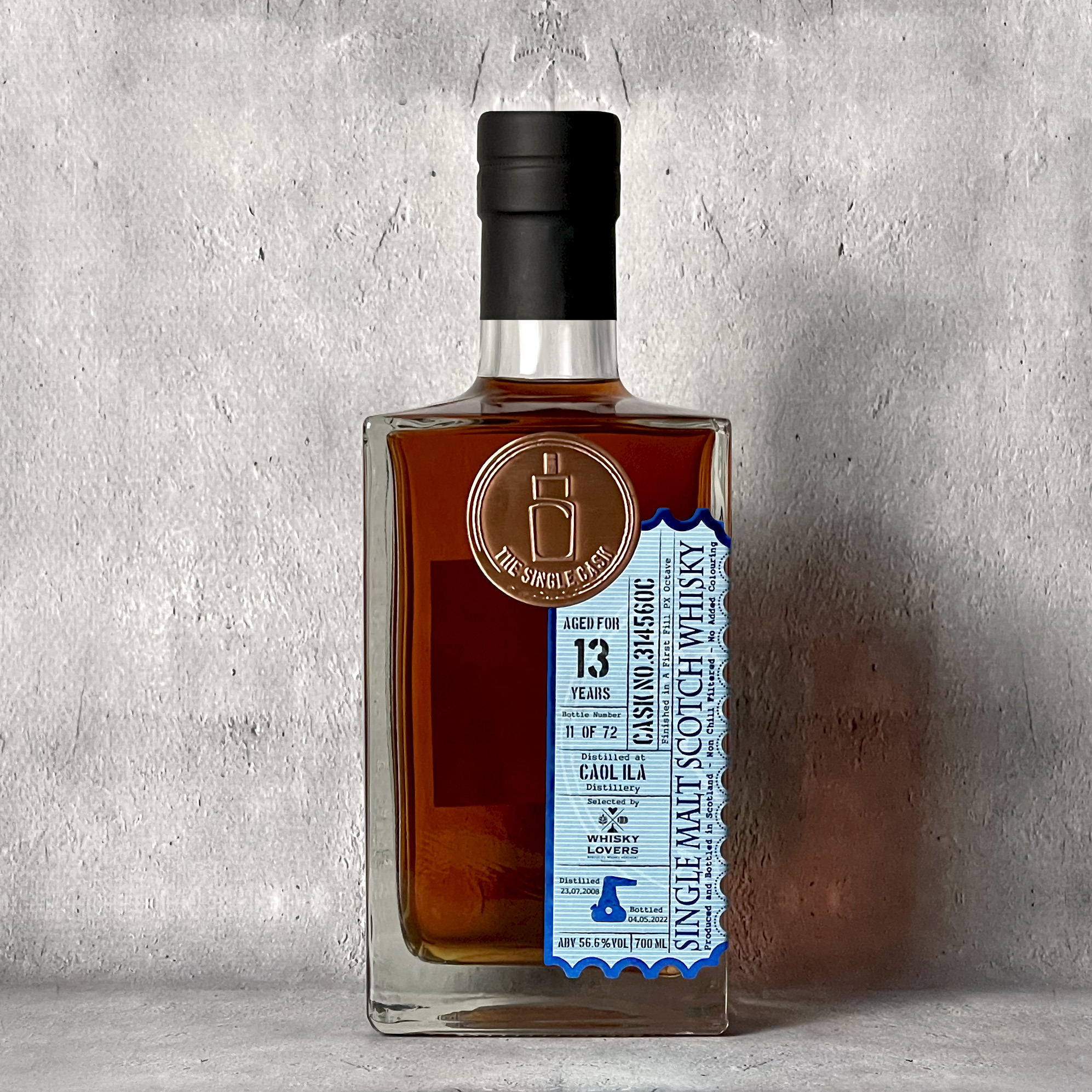 厚岸【限定】THE SINGLE CASK カリラ15年レッドワインバレル特製木箱付