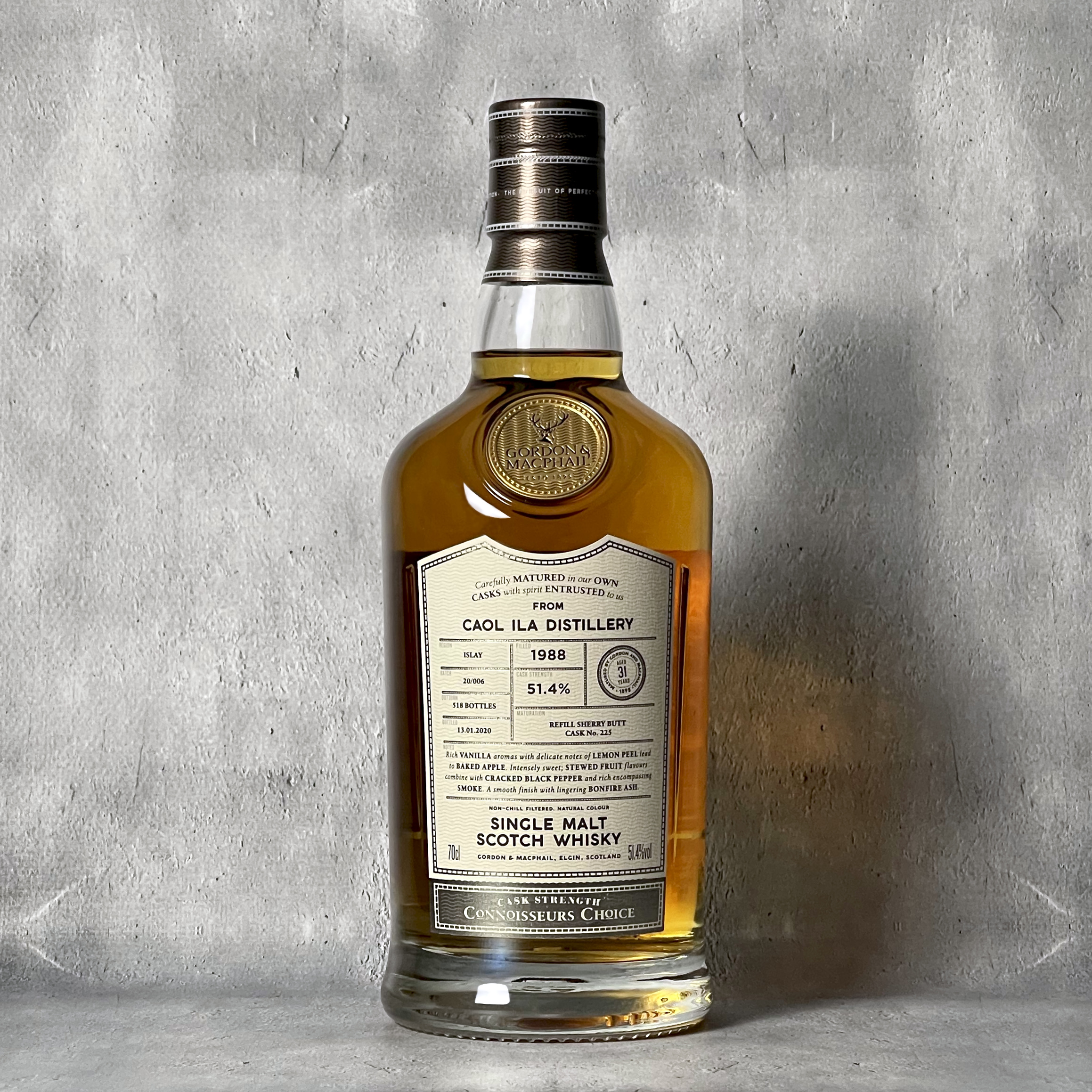 WHISKY LOVERS ONLINESHOP / カリラ 1988 31年 リフィルシェリーバット 