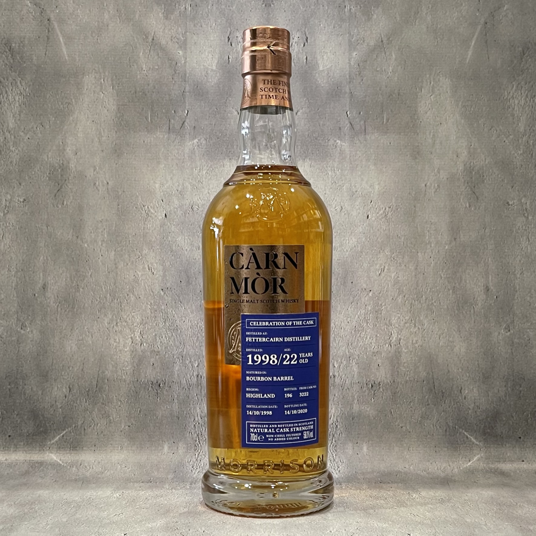 WHISKY LOVERS ONLINESHOP / フェッターケアン1998 22年 セレブ
