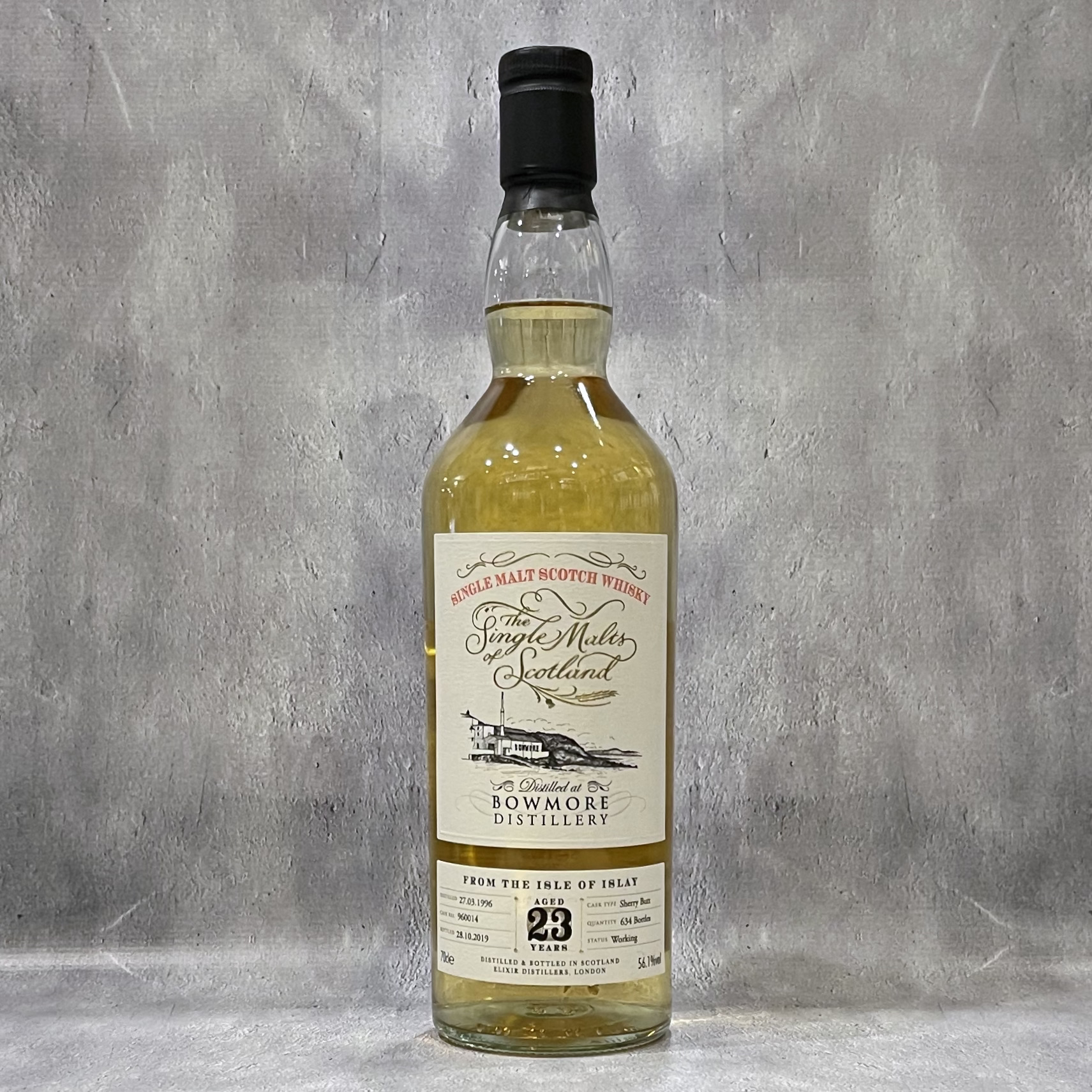 WHISKY LOVERS ONLINESHOP / ボウモア 1996 23年 シェリーバット