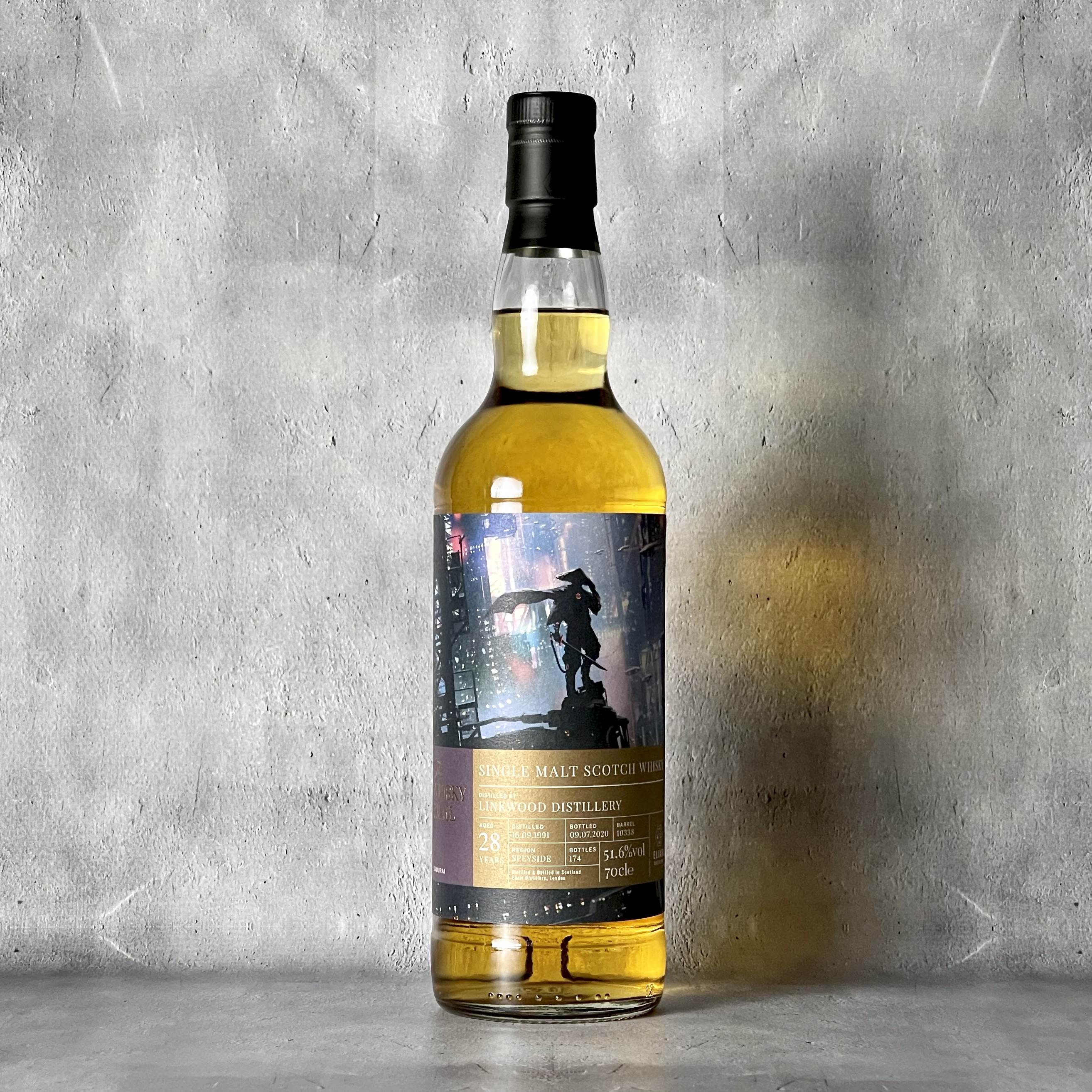 WHISKY LOVERS ONLINESHOP / リンクウッド1991 28年 バーボンバレル ザ