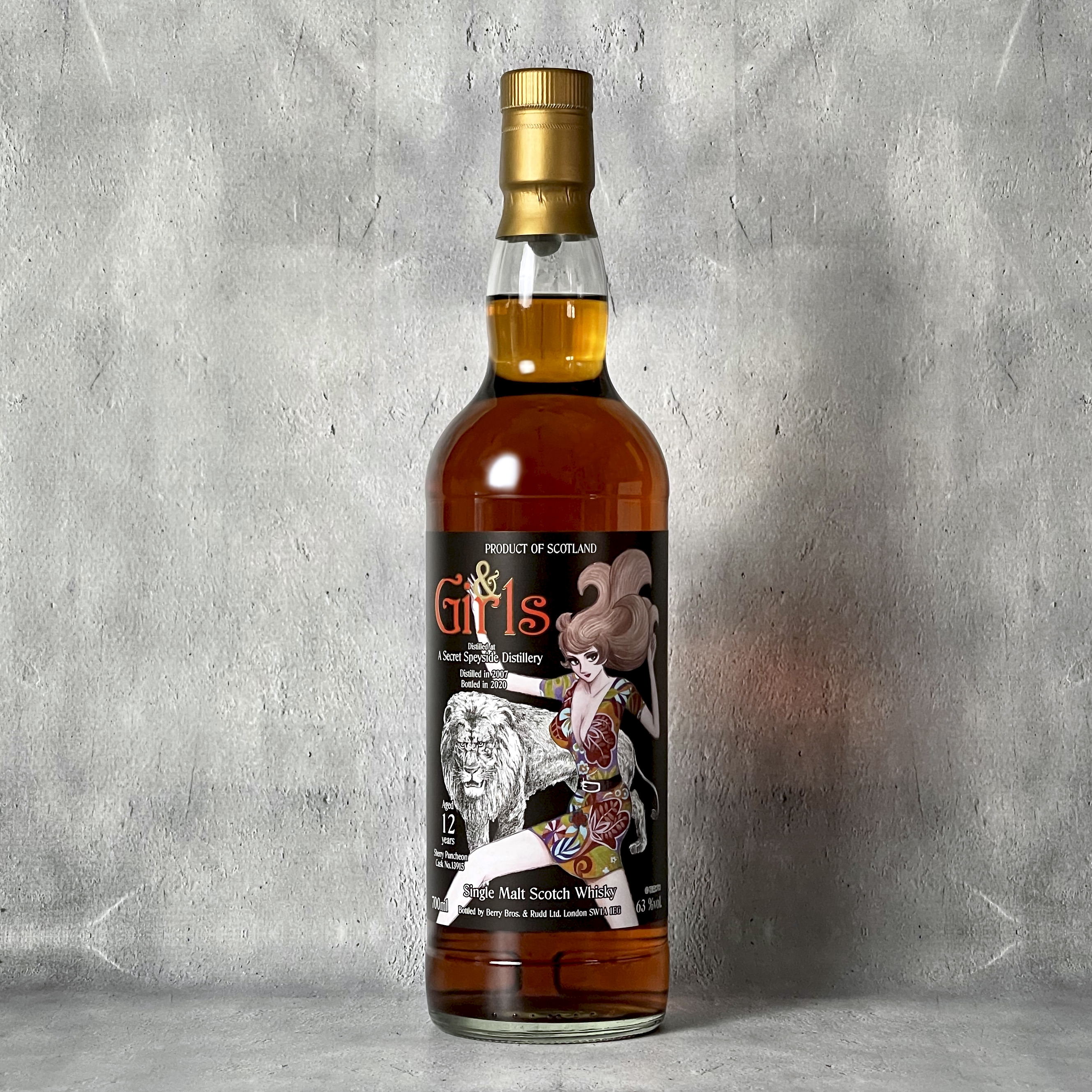 WHISKY LOVERS ONLINESHOP / シークレットスペイサイド 2007 シェリー