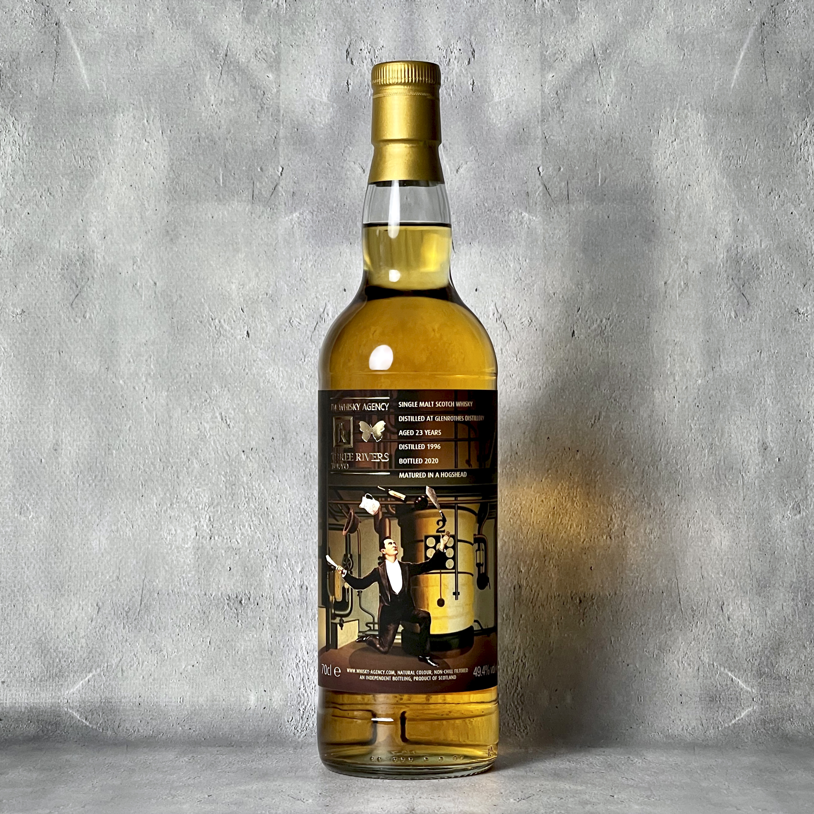 WHISKY LOVERS ONLINESHOP / グレンロセス 1996 23年 アートワーク