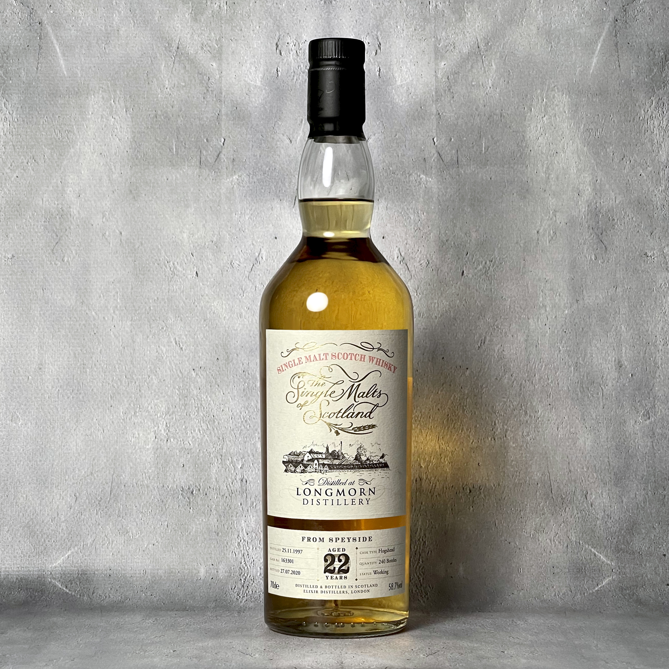 WHISKY LOVERS ONLINESHOP / ロングモーン 1997 22年 ザ・シングル ...